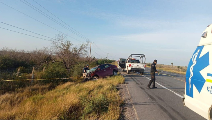 accidente en carretera victoria-matamoros deja una persona sin vida
