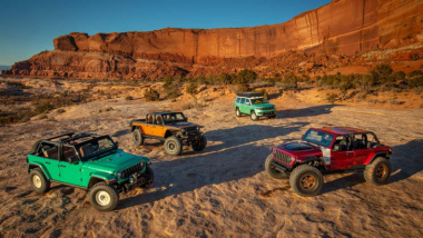 Estos son los 4 nuevos Jeep presentados en el Easter Safari 2024