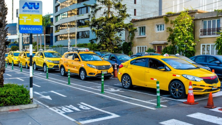 atu: taxistas independientes tienen hasta el 13 de junio para pintar sus unidades de amarillo