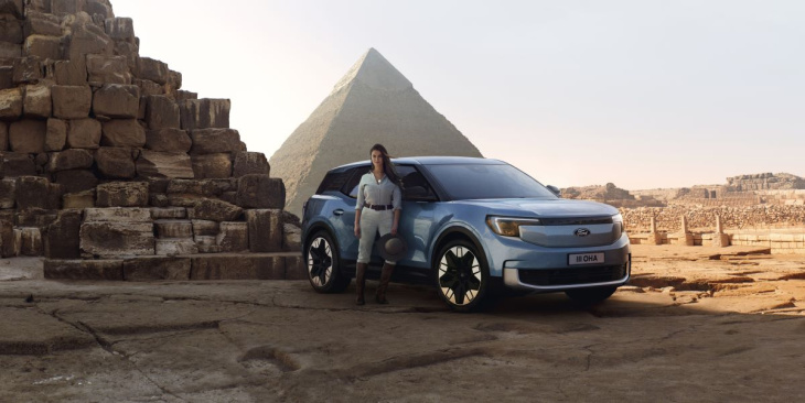 tras dar la vuelta al mundo con lexie alford, ford pone a la venta el nuevo ford explorer eléctrico