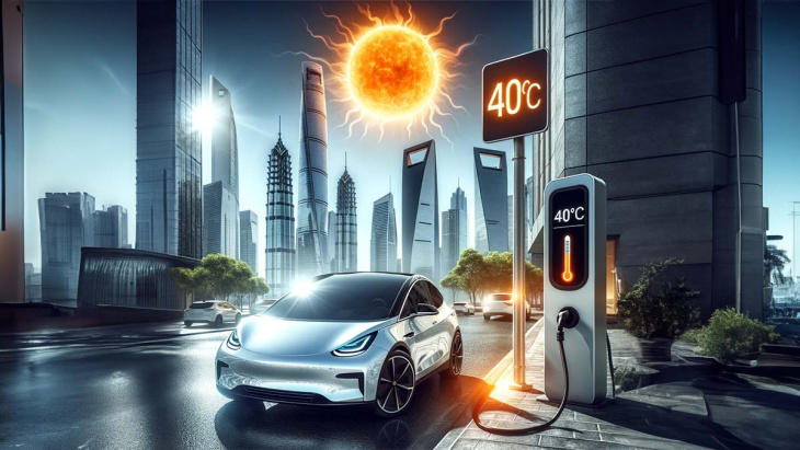 cómo afecta las altas temperaturas en los coches eléctricos