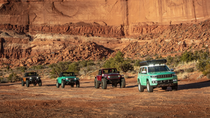 la pascua en el desierto de jeep ya tiene a sus cuatro protagonistas