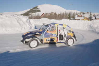 Vídeo: estas carreras sobre hielo con Citroën 2CV modificados es lo más emocionante que verás hoy