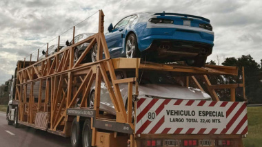 La despedida del Chevrolet Camaro desfiló por la Argentina