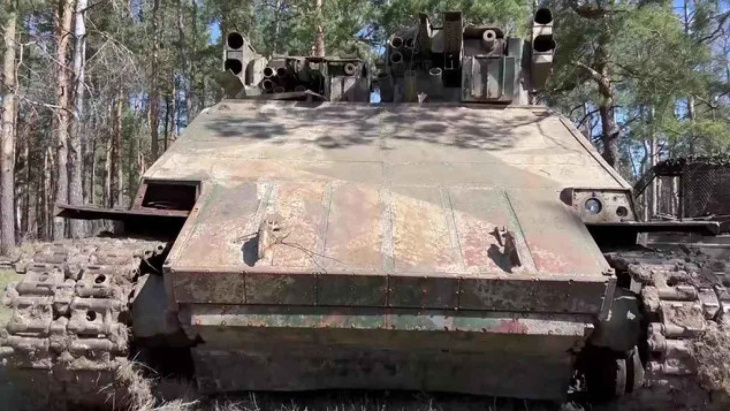 el misterioso tanque ucraniano que rusia ha descubierto: un monstruo de 41 toneladas y lanza misiles