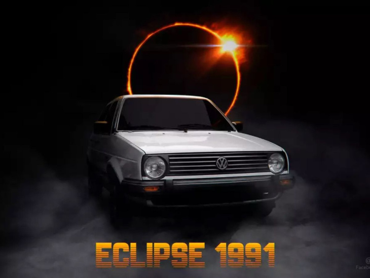 golf eclipse: el volkswagen conmemorativo del eclipse de de sol de 1991