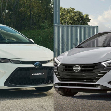 Nissan Versa vs Toyota Corolla: ¿Cuál 2024 puedo comprar menos menos dinero de inicio?