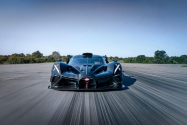 Terminaron las pruebas del Bugatti Bolide y entra a producción