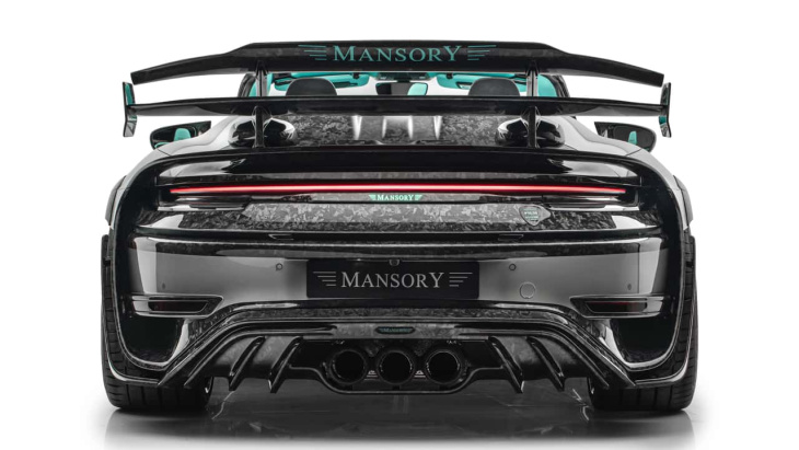 el trabajo de mansory con el porsche 911 turbo s te dejará sin palabras