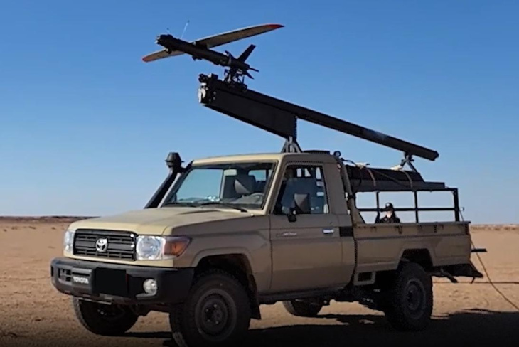 marruecos presume del dron kamikaze que cruza el estrecho a 250 km/h