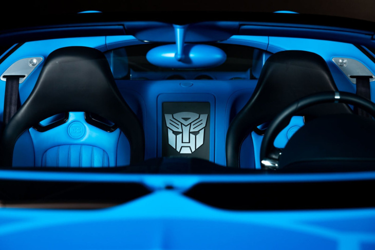 este bugatti 'transformers' es único en el mundo y está en españa