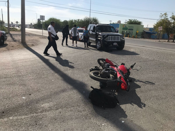 motociclista es arrollado al conducir por ciclovía de carretera santa fe
