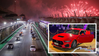 Así fue la fiesta en Interlagos por los 60 años del Ford Mustang