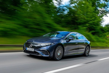 Mercedes probó un prototipo del EQS con un motor de gasolina como extensor de autonomía, según un informe