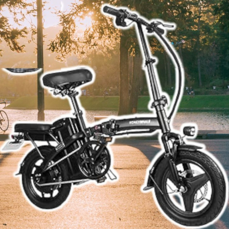 rebaja: bicicleta eléctrica honeywhale negra de adultos, autonomía 40km, con $3,900 de descuento y msi