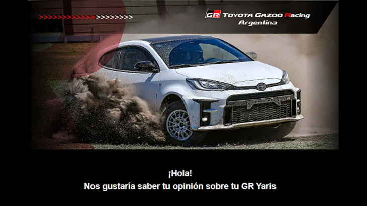 la encuesta de toyota argentina para definir los próximos lanzamientos de gazoo racing