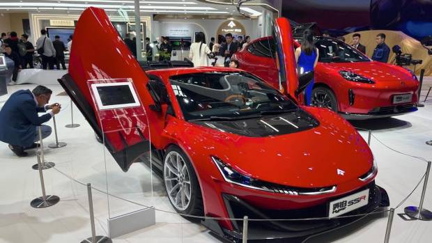 el salón del automóvil de pekín toma la delantera mundial