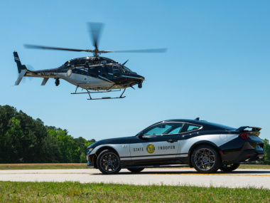 ¡Cuídense los malos! Policía agrega una flota de descomunales Ford Mustang