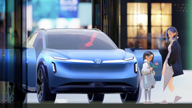 volkswagen id. code concept: eléctrico y autónomo, con la vista puesta en china