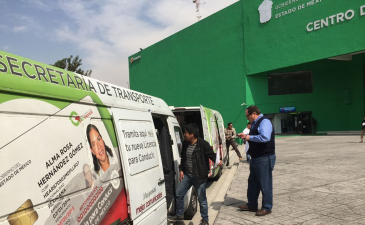 reanudan servicio para tramitar licencias de conducir en unidades móviles del estado de méxico