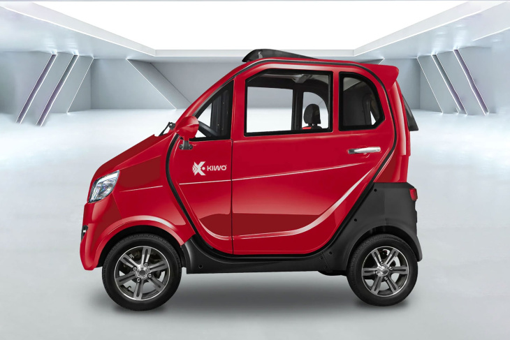 kiwo, el auto eléctrico de bajo costo que puedes comprar en las tiendas waldo's
