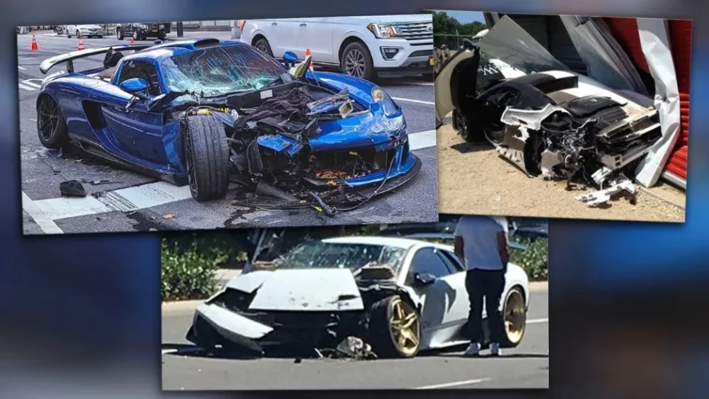 el terror de los coches de lujo: el joven que ya lleva destruidos 5 deportivos que van desde mclaren a bugatti